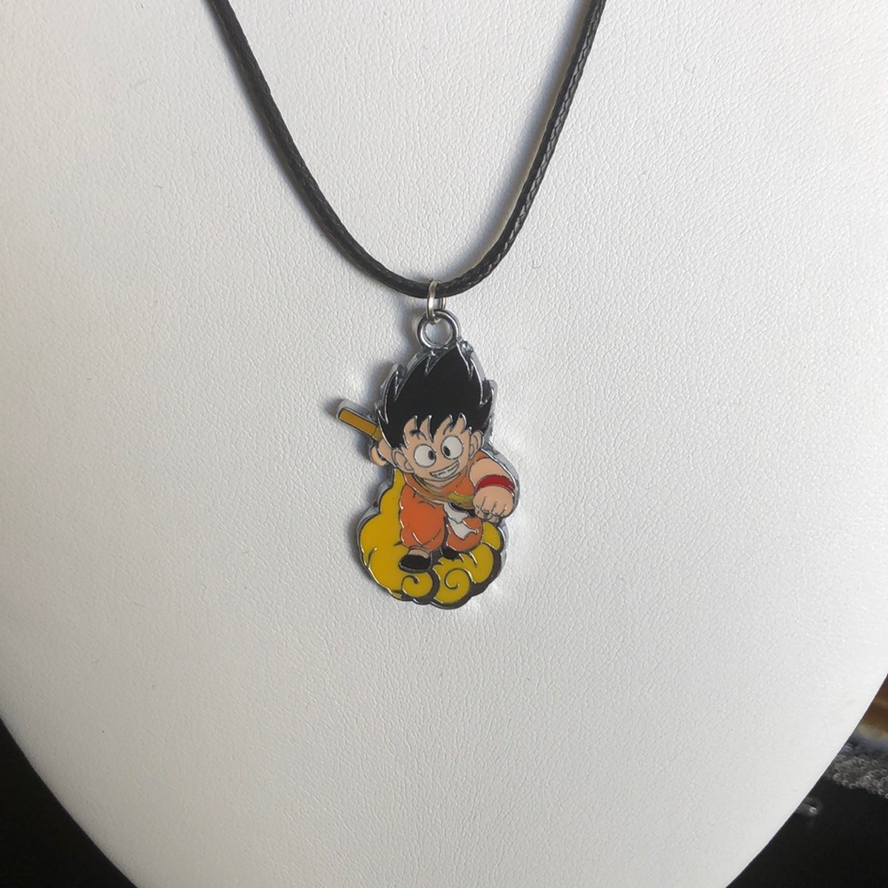Goku on Nimbus Dragon Ball 19” Necklace